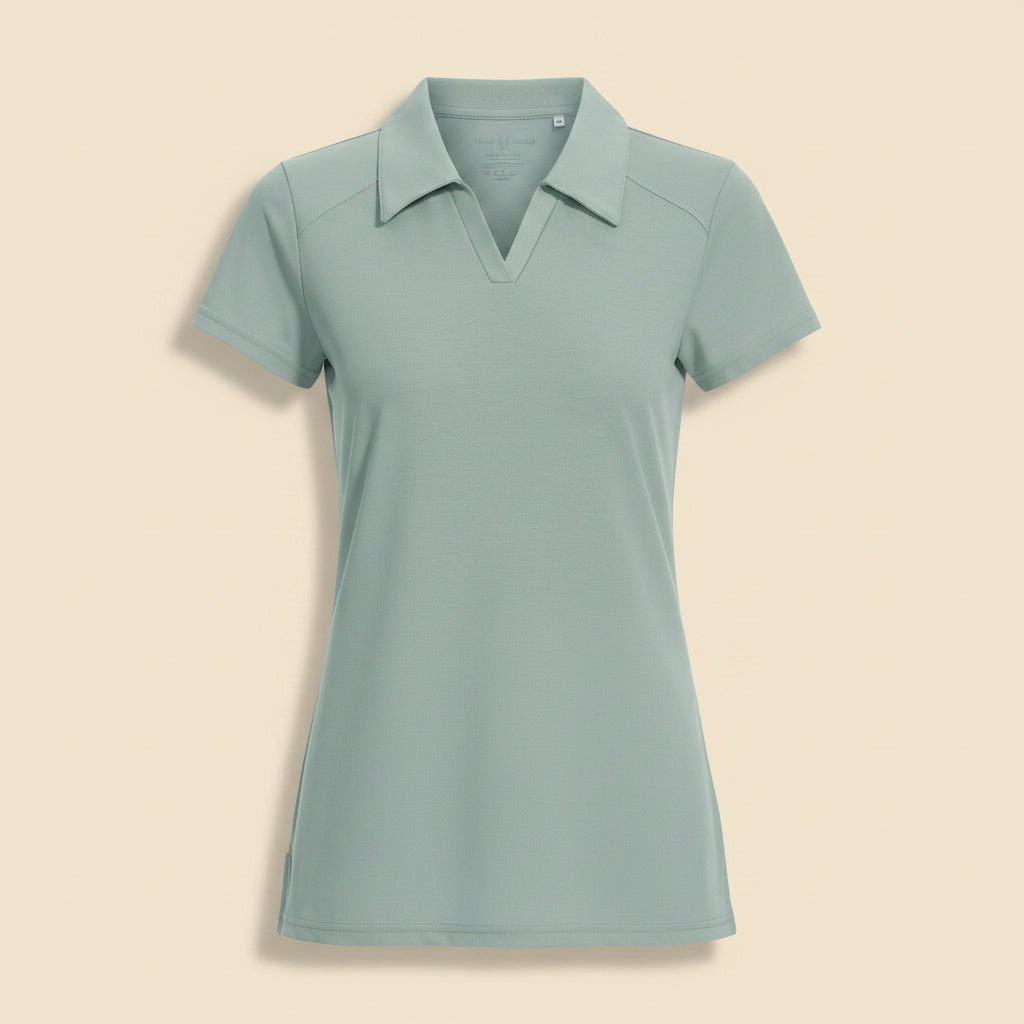 Ivicoer Polo Shirts for Women Golf Collared Tennis T Shirts Short Sleeve Work Top Ladies Moisture Wicking Athletic Clothes
