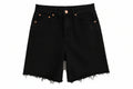 Women's High-Waist Denim Shorts