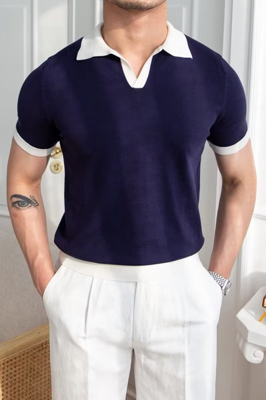 Men's Printed Polo Shirt