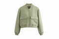 Loose-Fit Bomber Jacket