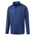 M MAELREG Mens Quarter Zip Pullover Print Dry Fit Mock Neck 1/2 Half Zip Sweatshirt Golf Quarter Zip Pullover Men
