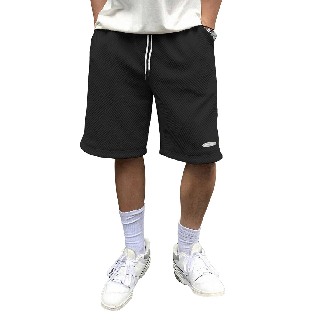 Men's Textured Casual Shorts