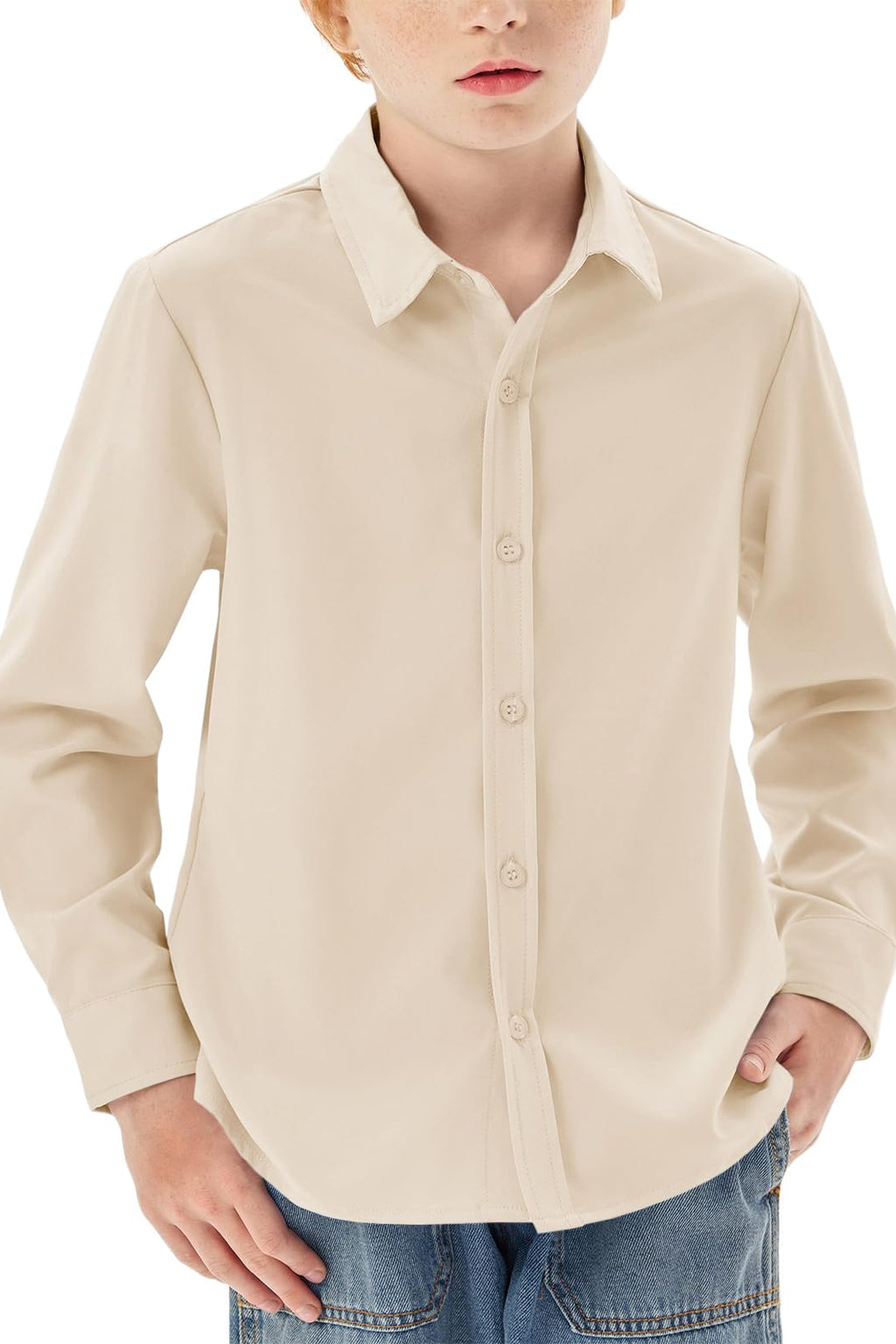 Boys Classic Button-Down Shirt