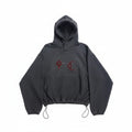 Distressed Oversized Street Hoodie