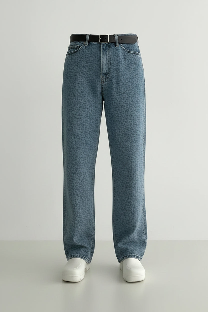 Wide-Leg Tailored Trousers