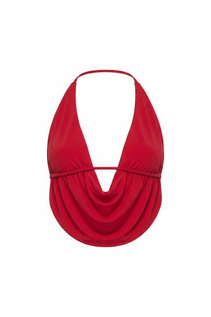 Halterneck Crop Top