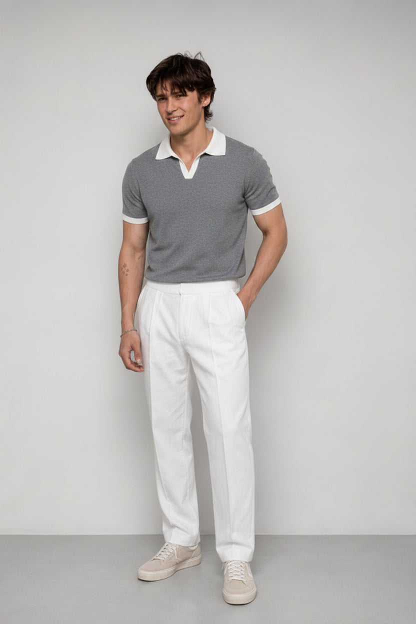 Men's Printed Polo Shirt
