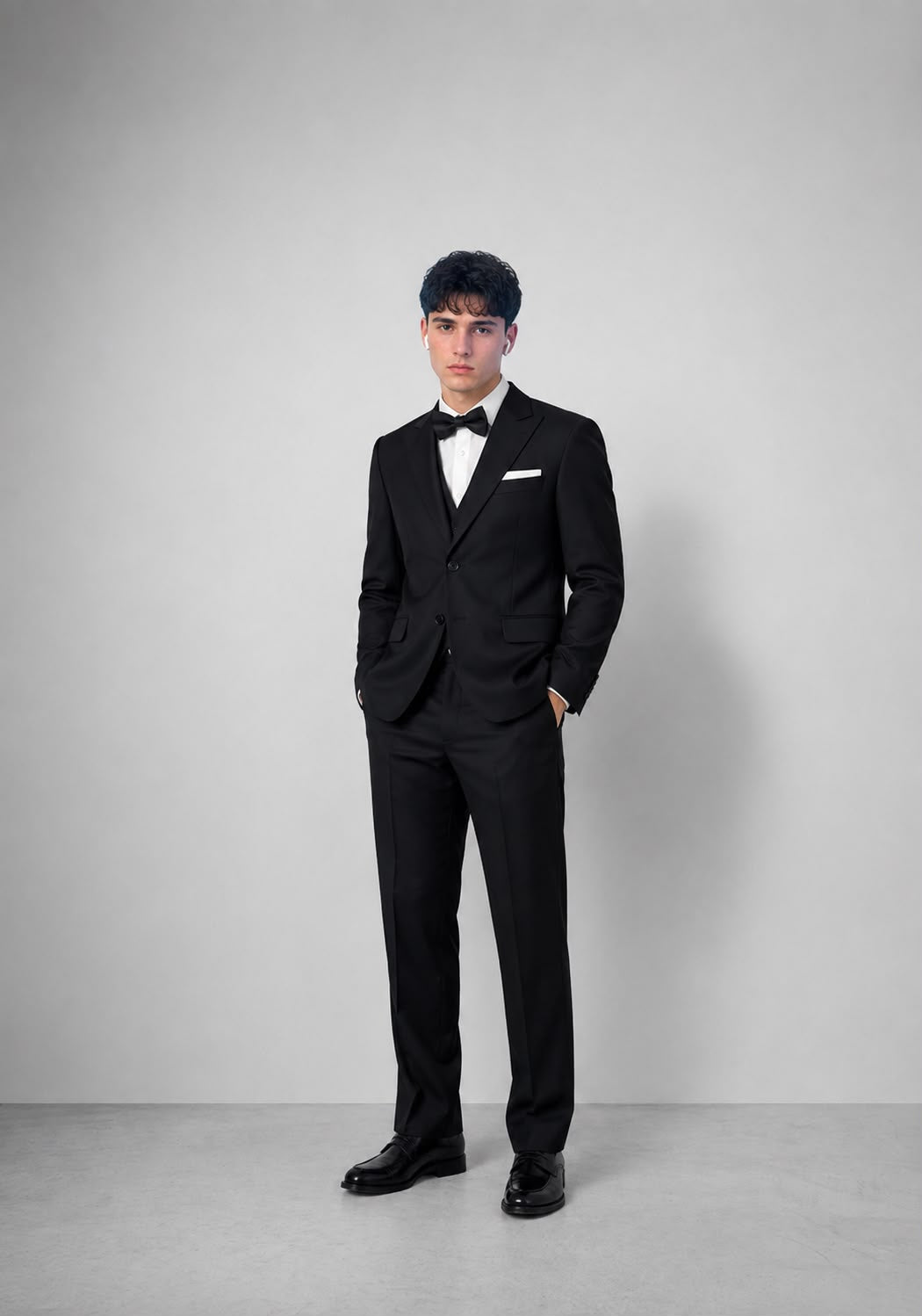 Boys Five-Piece Formal Tuxedo Set