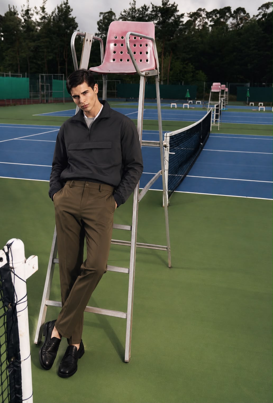 Lion Nardo Mens Stretch Dress Pants Slim Fit Dress Pants for Men Expandable Waist Casual Dress Pants Athletic Golf Pants