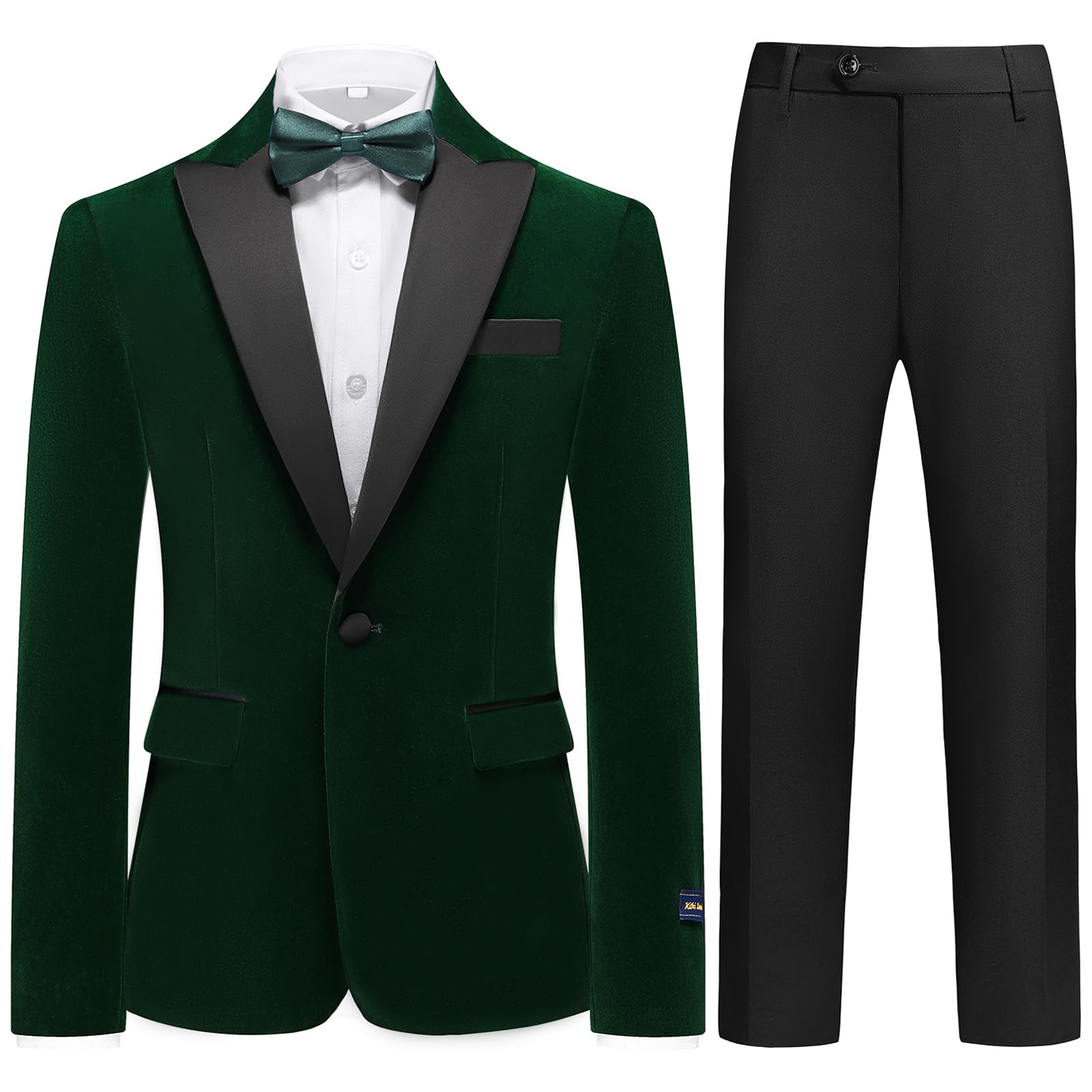 Boys Velvet Two-Piece Tuxedo