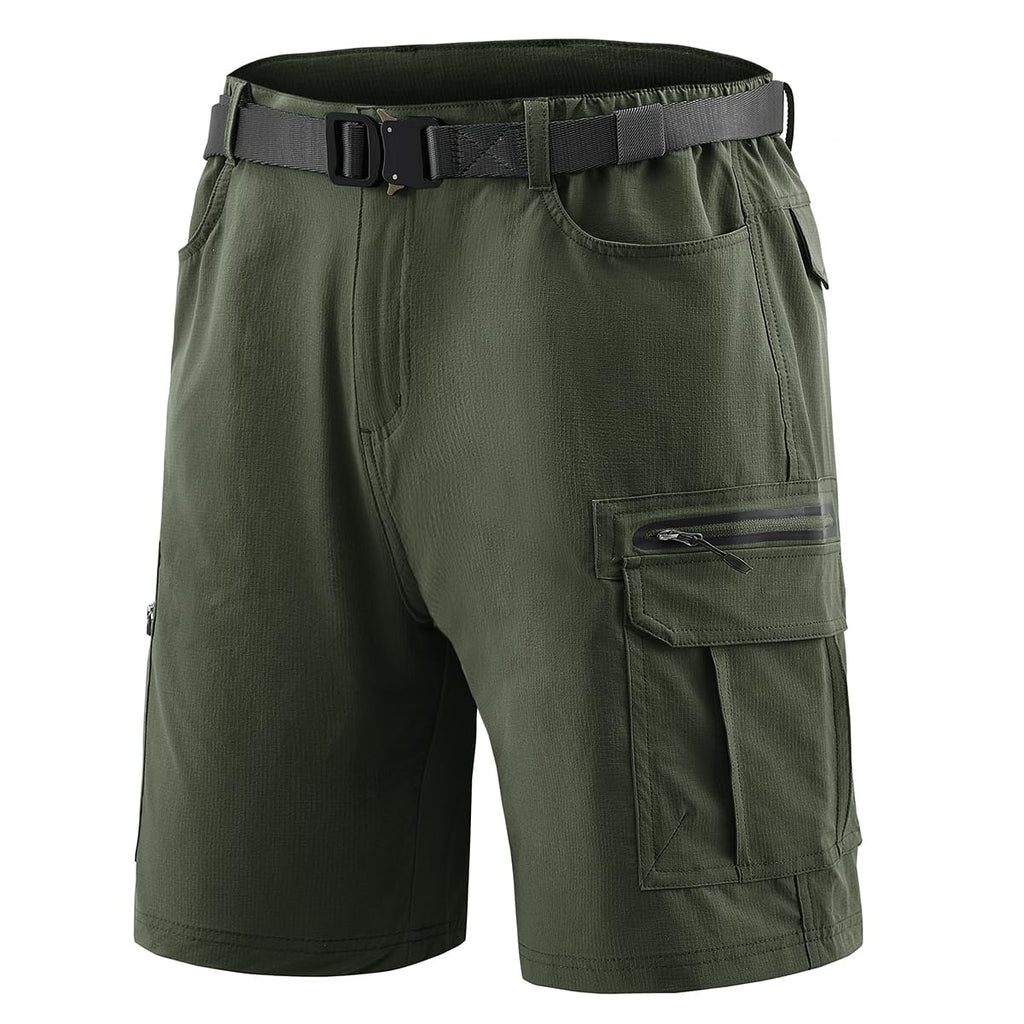 Yameekamulga Golf Shorts with 6 Pockets Stretch Quick Dry Hiking Work Dress Shorts Comfort Athletic Bottoms for Men