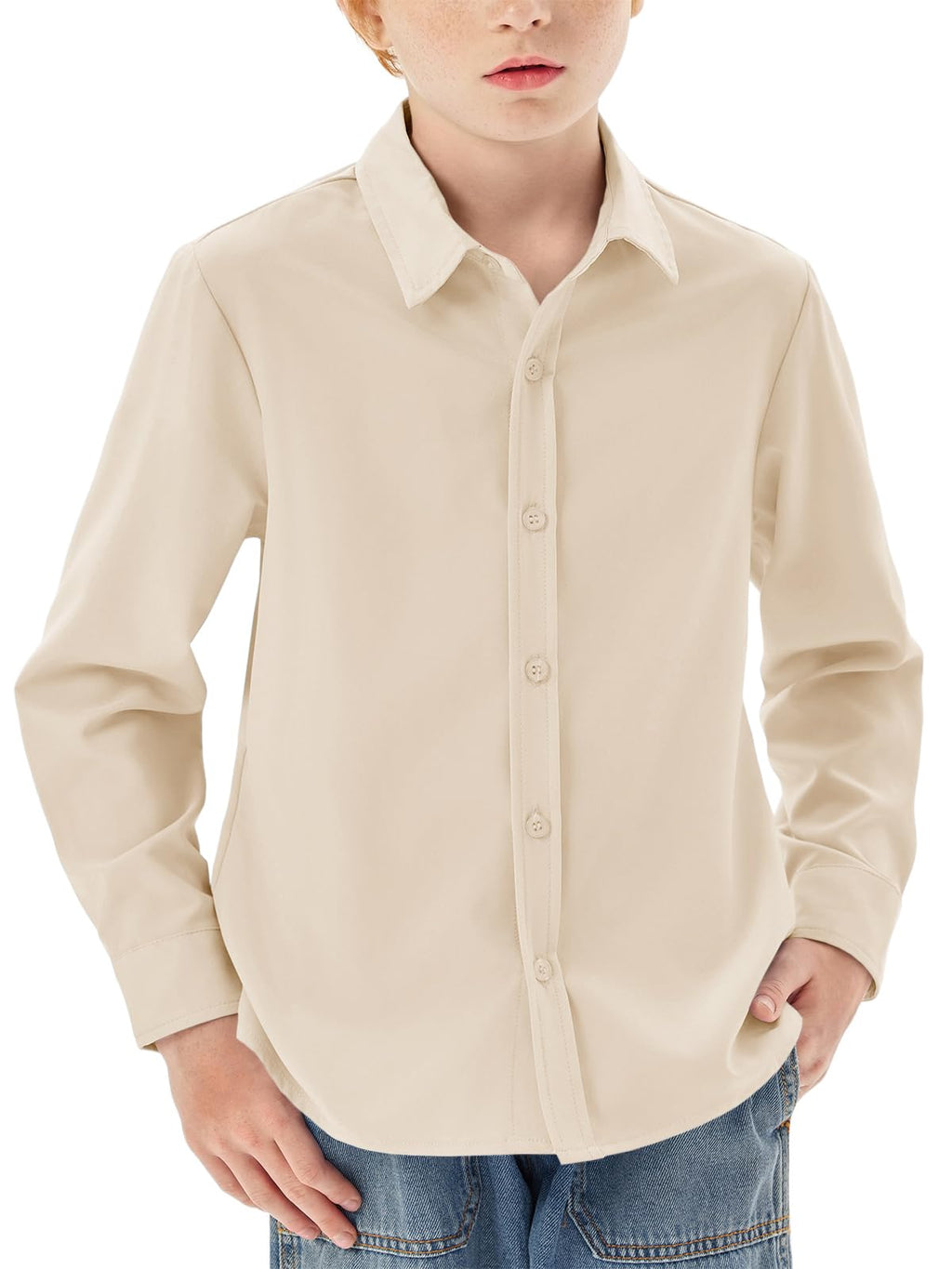 Boys Classic Button-Down Shirt