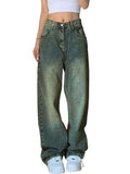 Women's Wide-Leg Baggy Jeans